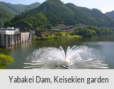 Yabakei Dam, Keisekien garden