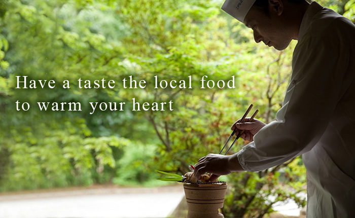 Have a taste the local food to warm your heart
