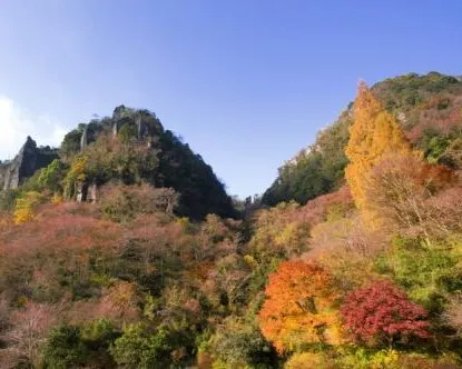 耶馬渓・一目八景の風景