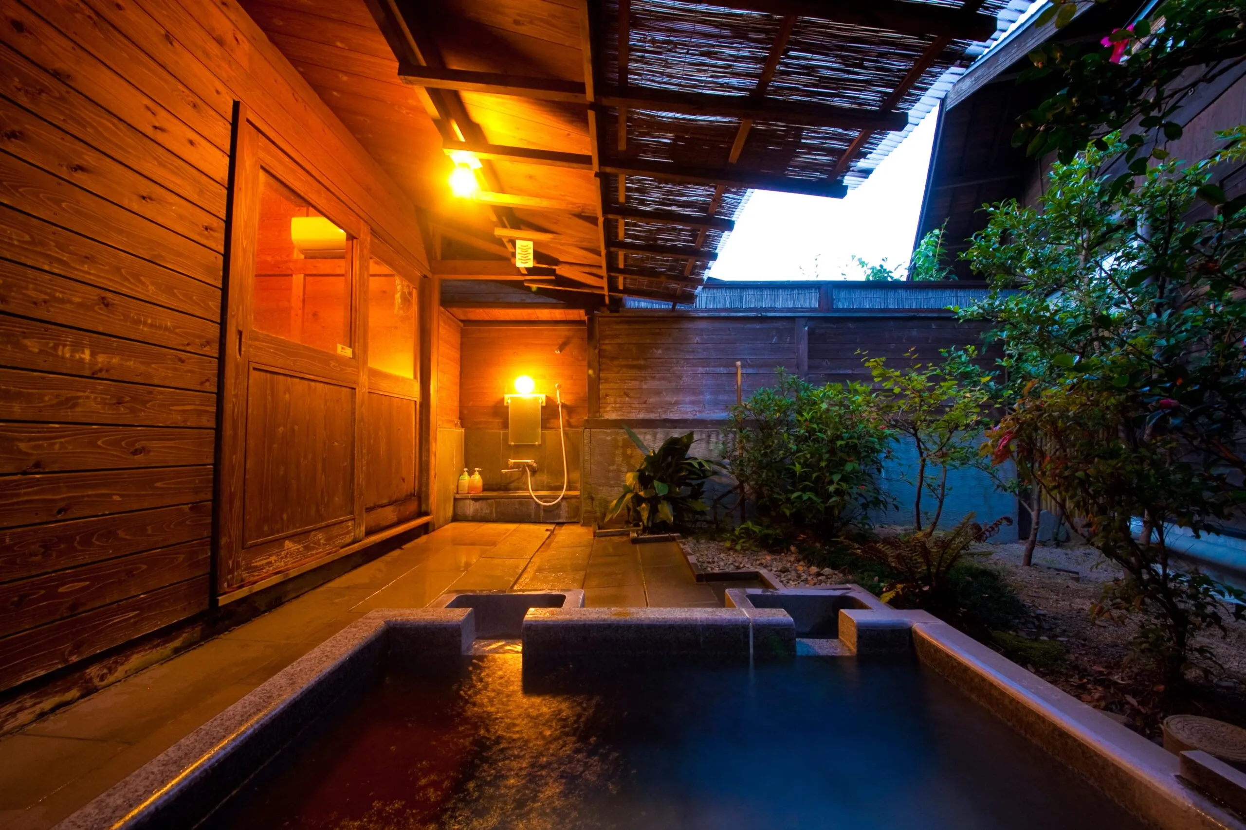 様々な種類の貸切風呂